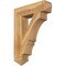 Ekena Millwork Balboa Arts & Crafts Rough Sawn Bracket, Western Red Cedar, 6"W x 26"D x 34"H BKT06X26X34BOA03RWR - alternate 1